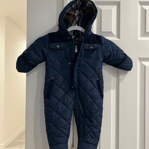 Rothschild‎ Baby Boys Barn Quilt Pram Hooded Snowsuit